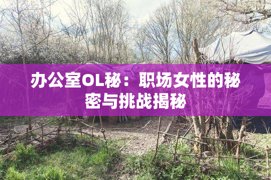 办公室OL秘：职场女性的秘密与挑战揭秘