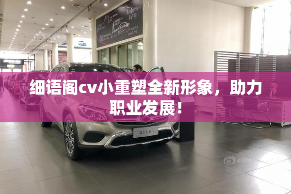细语阁cv小重塑全新形象，助力职业发展！