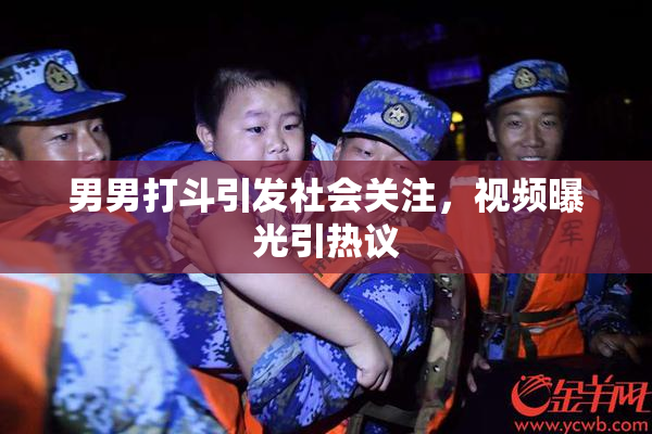 男男打斗引发社会关注，视频曝光引热议