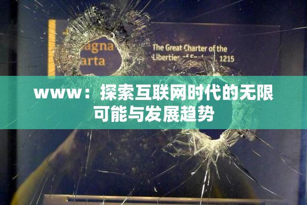 www：探索互联网时代的无限可能与发展趋势