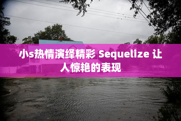 小s热情演绎精彩 Sequelize 让人惊艳的表现
