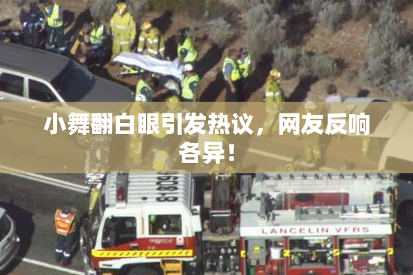 小舞翻白眼引发热议，网友反响各异！