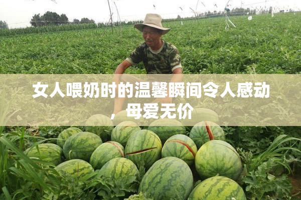 女人喂奶时的温馨瞬间令人感动，母爱无价