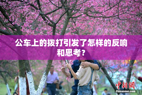 公车上的拨打引发了怎样的反响和思考？