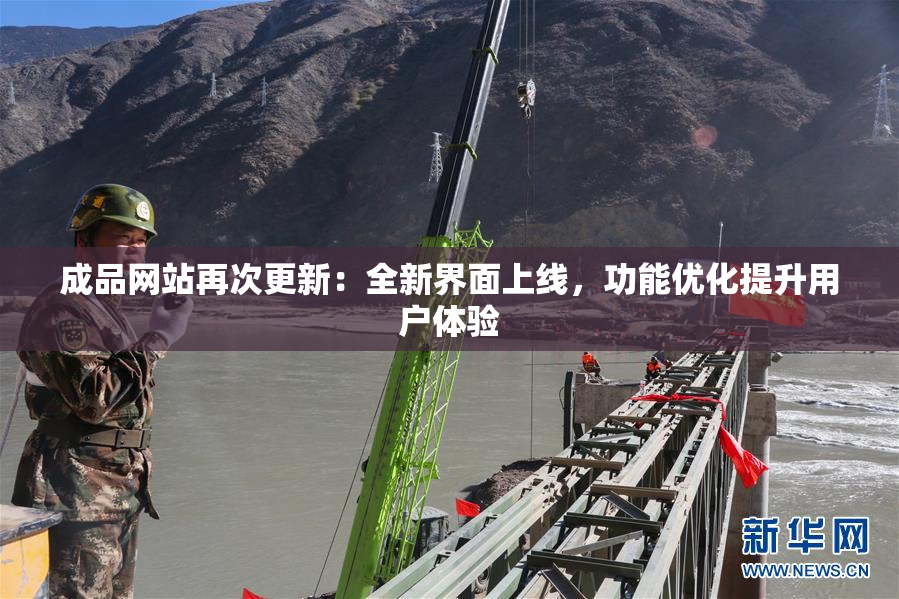 成品网站再次更新：全新界面上线，功能优化提升用户体验