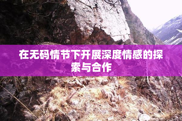 在无码情节下开展深度情感的探索与合作