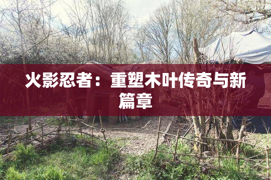 火影忍者：重塑木叶传奇与新篇章