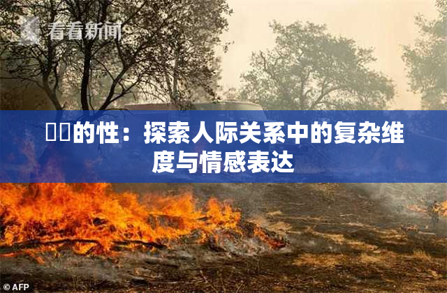 妺妺的性：探索人际关系中的复杂维度与情感表达