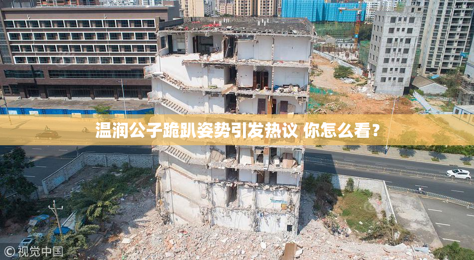 温润公子跪趴姿势引发热议 你怎么看？