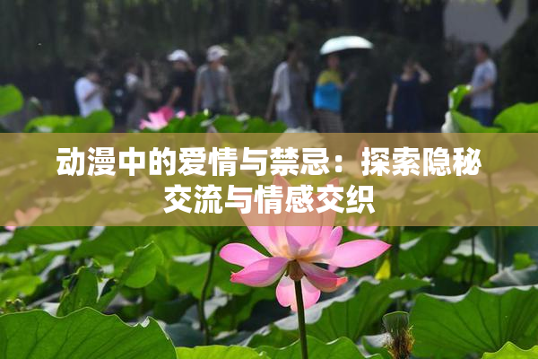 动漫中的爱情与禁忌：探索隐秘交流与情感交织