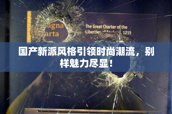 国产新派风格引领时尚潮流，别样魅力尽显！
