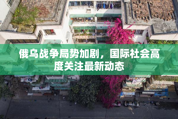 俄乌战争局势加剧，国际社会高度关注最新动态