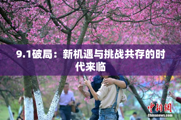 9.1破局：新机遇与挑战共存的时代来临