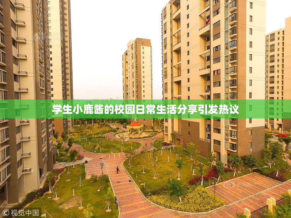 学生小鹿酱的校园日常生活分享引发热议