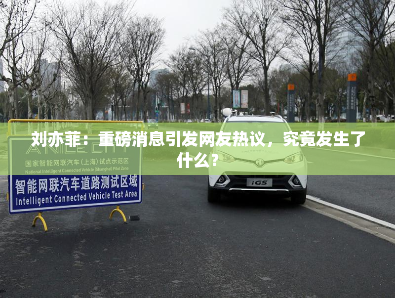 刘亦菲：重磅消息引发网友热议，究竟发生了什么？
