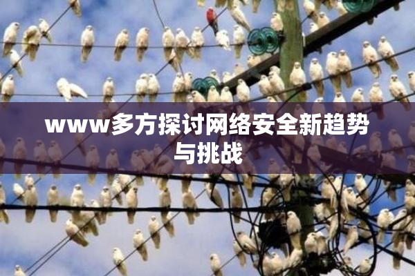 www多方探讨网络安全新趋势与挑战