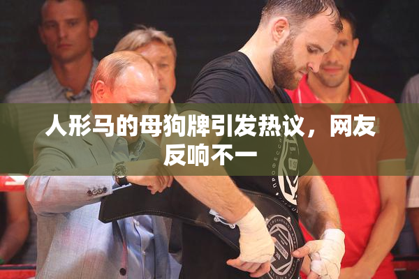 人形马的母狗牌引发热议，网友反响不一