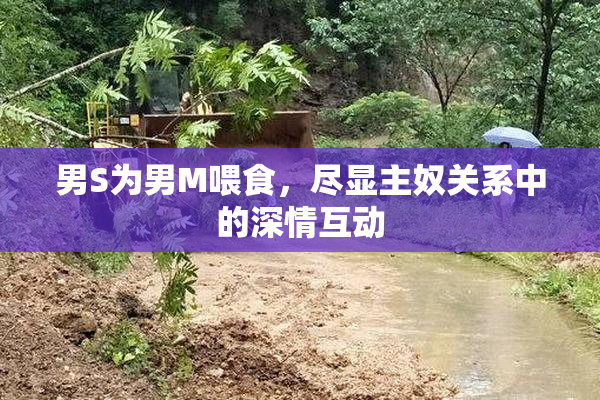 男S为男M喂食，尽显主奴关系中的深情互动