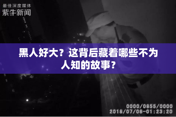 黑人好大？这背后藏着哪些不为人知的故事？