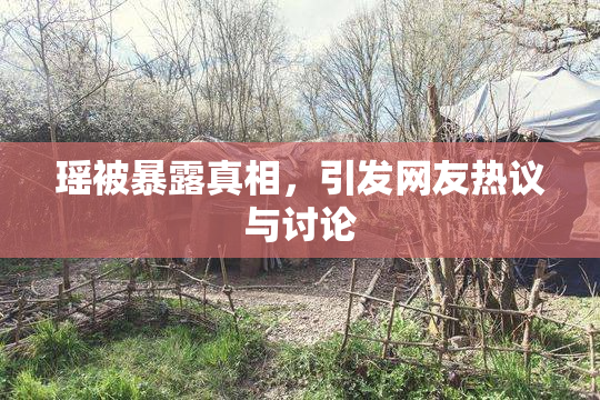 瑶被暴露真相，引发网友热议与讨论