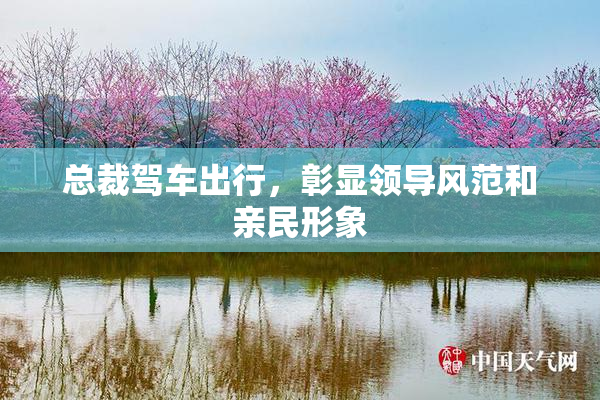 总裁驾车出行，彰显领导风范和亲民形象