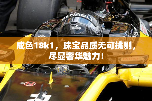 成色18k1，珠宝品质无可挑剔，尽显奢华魅力！