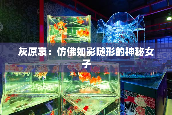 灰原哀：仿佛如影随形的神秘女子
