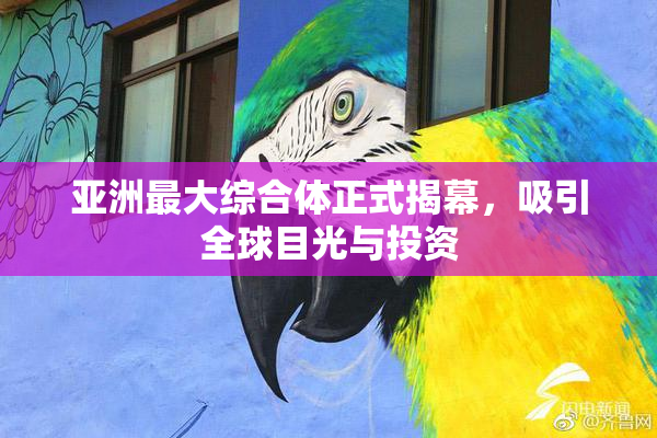 亚洲最大综合体正式揭幕，吸引全球目光与投资