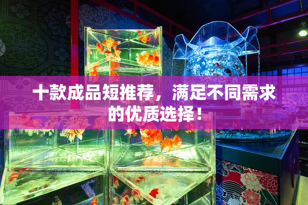 十款成品短推荐，满足不同需求的优质选择！