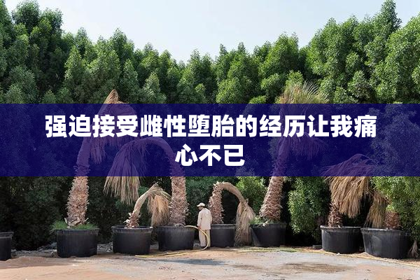 强迫接受雌性堕胎的经历让我痛心不已