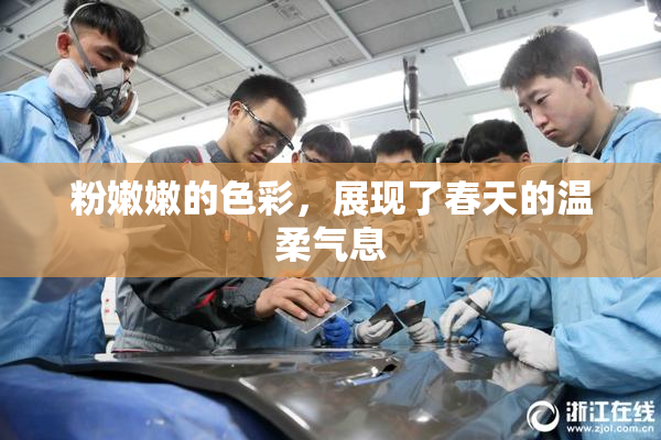 粉嫩嫩的色彩，展现了春天的温柔气息