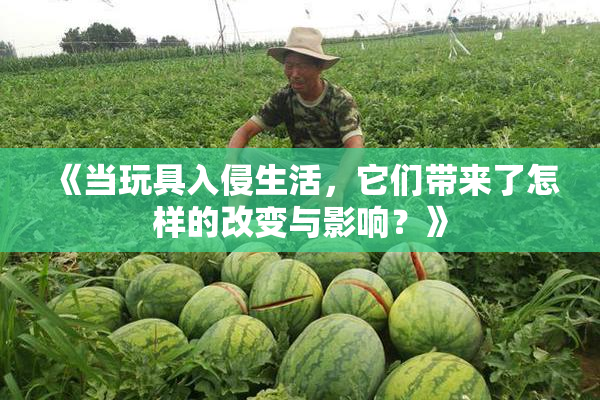 《当玩具入侵生活，它们带来了怎样的改变与影响？》