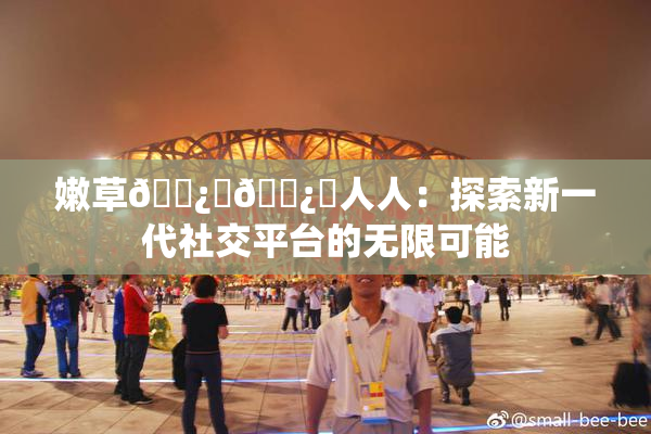 嫩草🌿‌🌿‌人人：探索新一代社交平台的无限可能