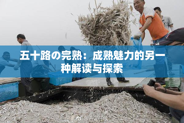 五十路の完熟：成熟魅力的另一种解读与探索