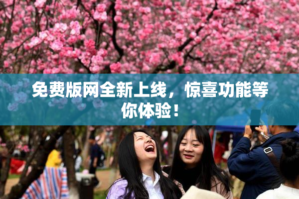 免费版网全新上线，惊喜功能等你体验！