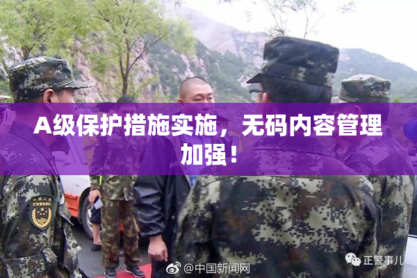 A级保护措施实施，无码内容管理加强！