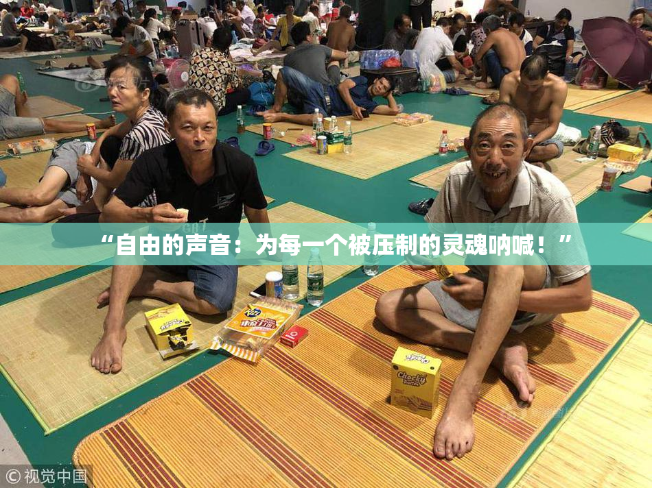 “自由的声音：为每一个被压制的灵魂呐喊！”