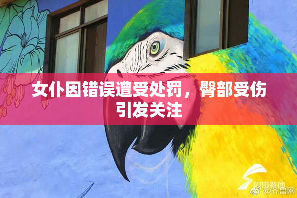 女仆因错误遭受处罚，臀部受伤引发关注
