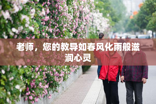 老师，您的教导如春风化雨般滋润心灵