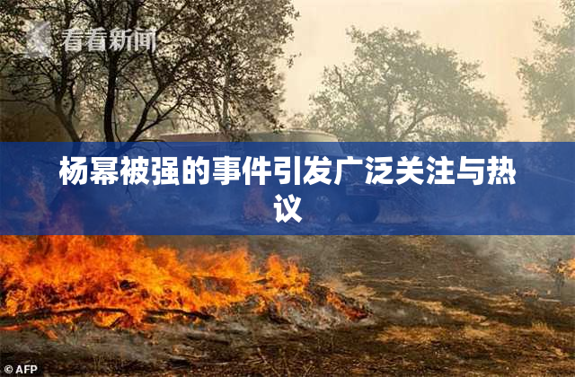 杨幂被强的事件引发广泛关注与热议