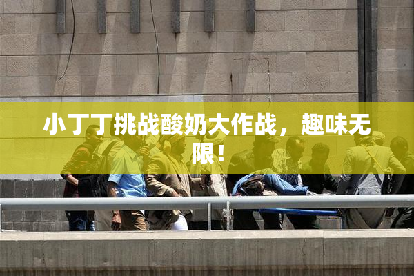 小丁丁挑战酸奶大作战，趣味无限！