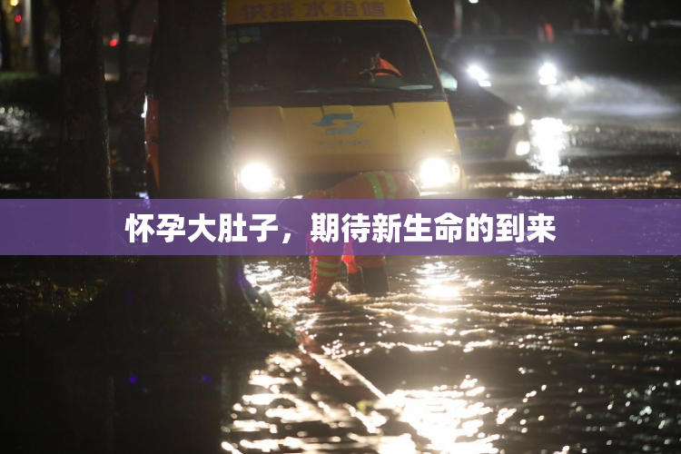 怀孕大肚子，期待新生命的到来