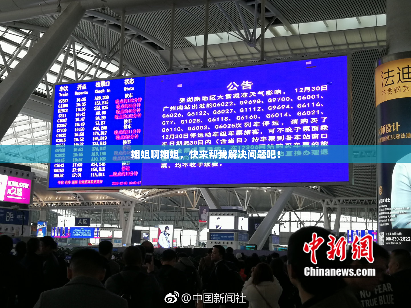 姐姐啊姐姐，快来帮我解决问题吧！