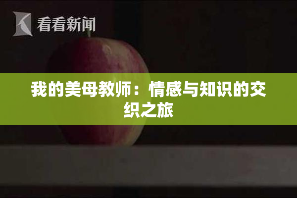 我的美母教师：情感与知识的交织之旅