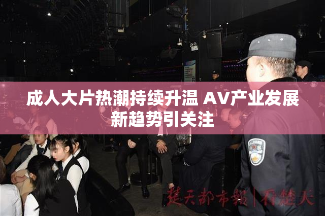 成人大片热潮持续升温 AV产业发展新趋势引关注