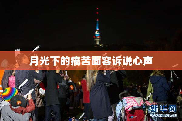 月光下的痛苦面容诉说心声