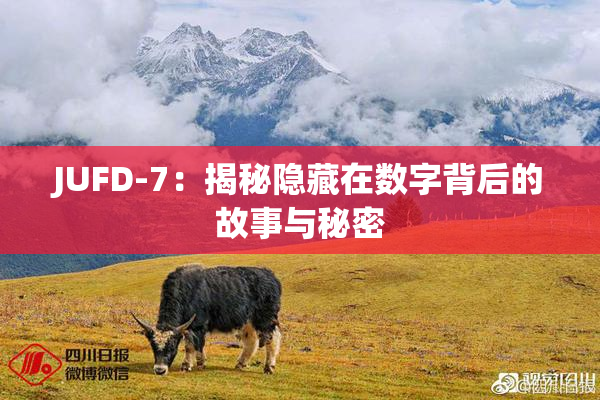 JUFD-7：揭秘隐藏在数字背后的故事与秘密