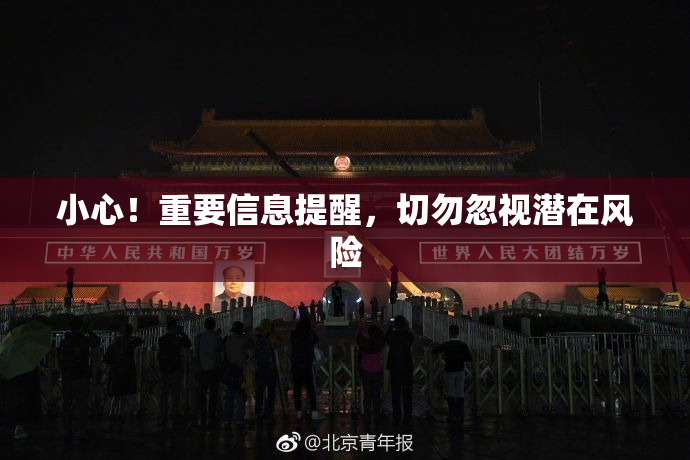 小心！重要信息提醒，切勿忽视潜在风险
