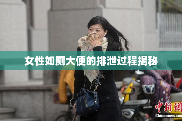 女性如厕大便的排泄过程揭秘