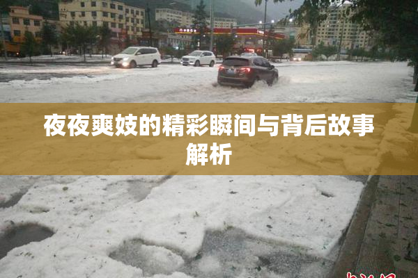 夜夜爽妓的精彩瞬间与背后故事解析